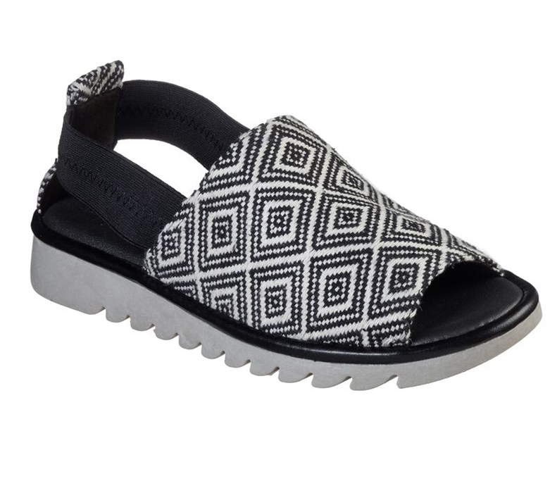 Skechers Dam Svarta Sandaler - Jigsawed - Picnic - Sverige (COMTS-9237)